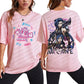 Arcane Jinx Graphic Print Casual T-Shirt