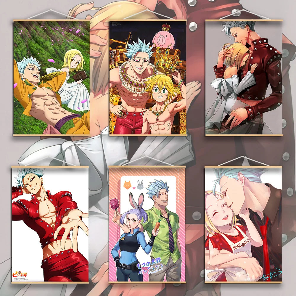 SEVEN DEADLY SINS POSTERS