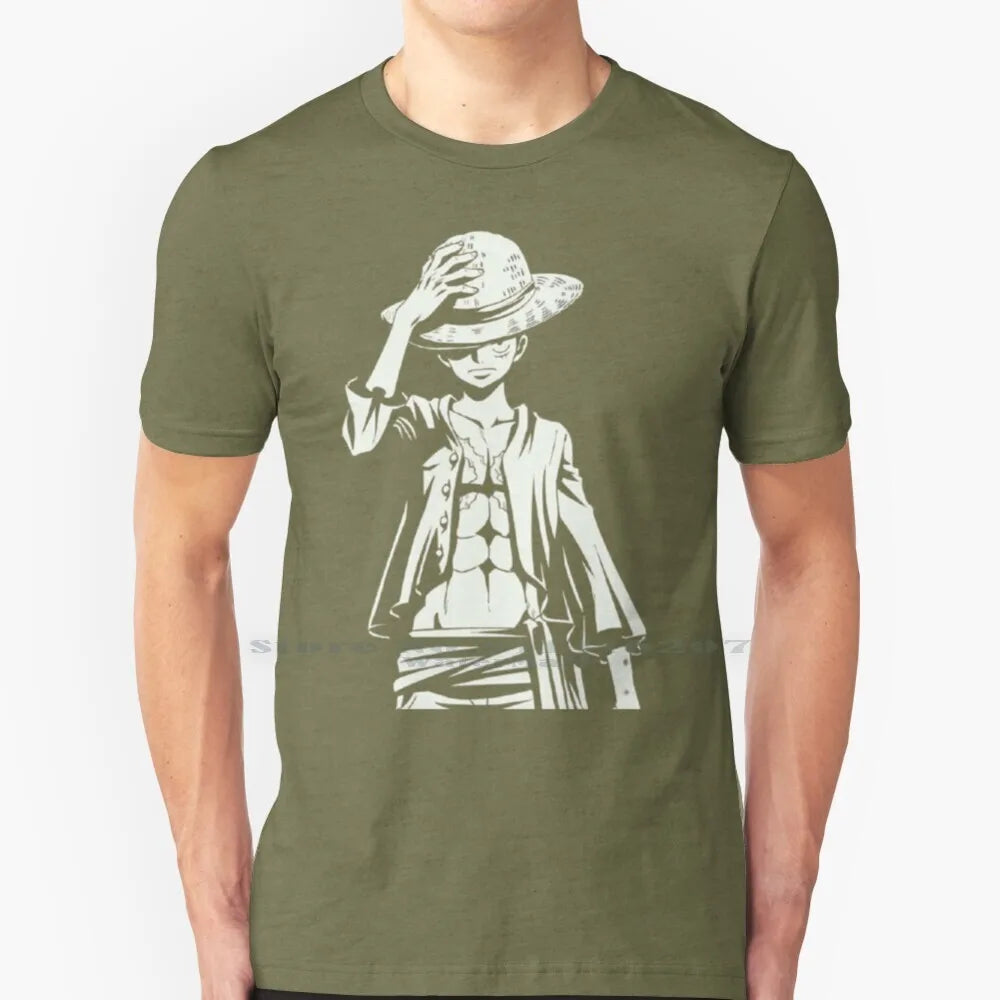 Mugiwara Punch 100% Cotton T-Shirt - Roronoa Zoro Anime Tee