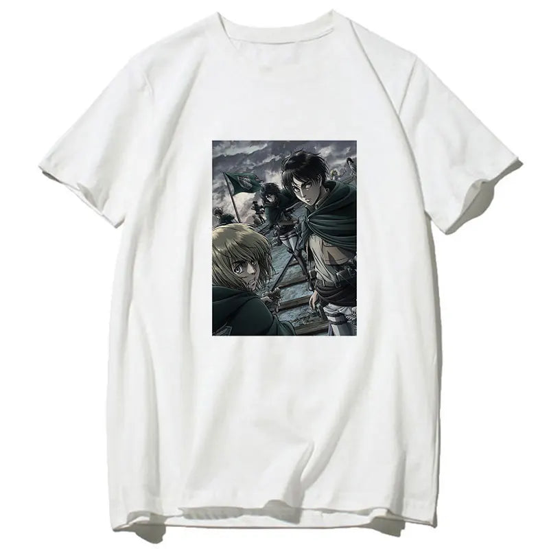 Attack On Titan Women T-shirt - Casual Summer Tee