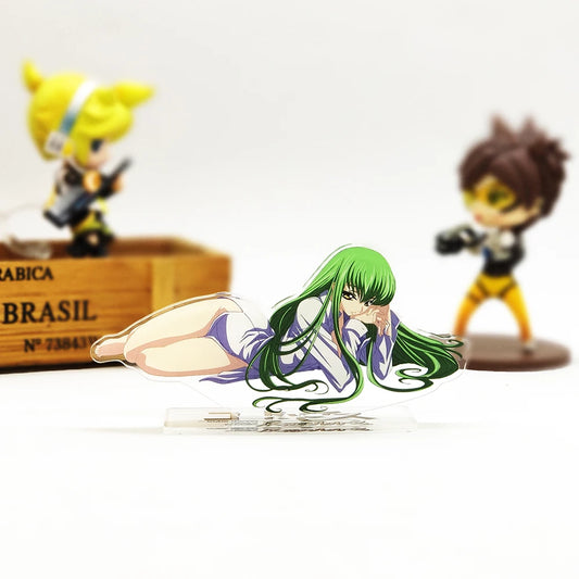 Code Geass Lelouch C.C Zero Acrylic Stand Figure