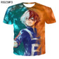 My Hero Academia 3D Print Anime T-Shirt for All Ages