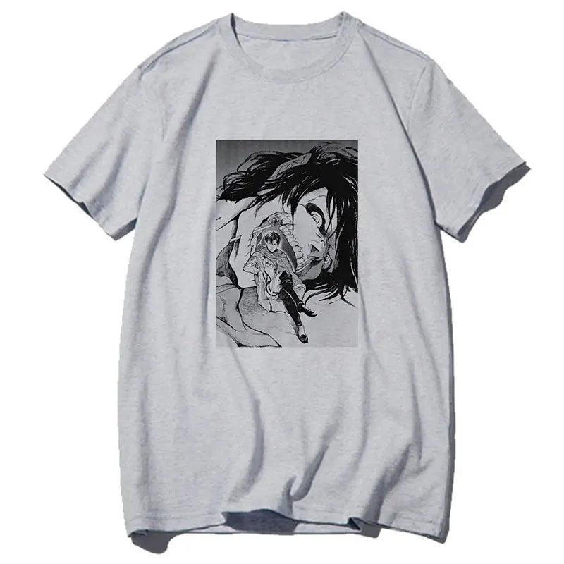 Attack On Titan Women T-shirt - Casual Summer Tee