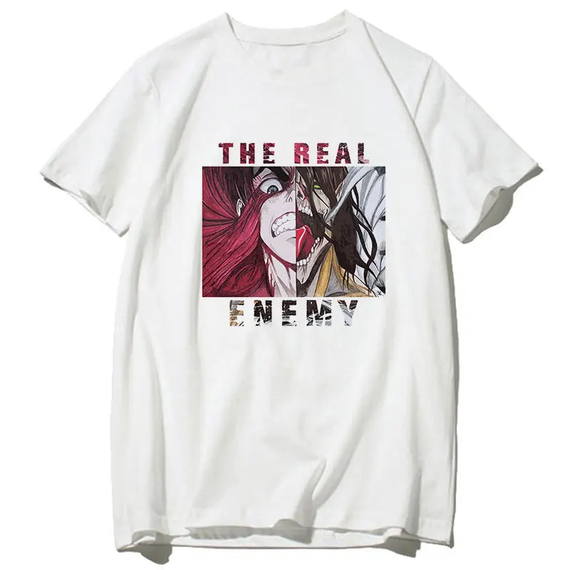 Attack On Titan Women T-shirt - Casual Summer Tee