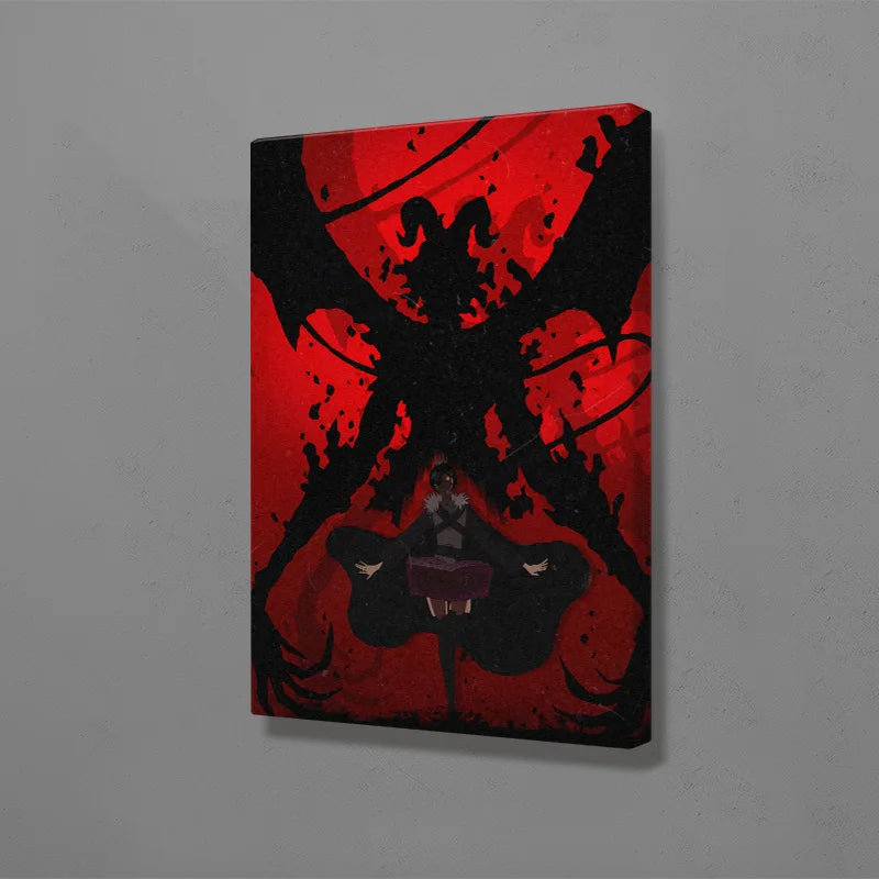 Black Clover Animation Figure Canvas Poster - Modern Home Decor