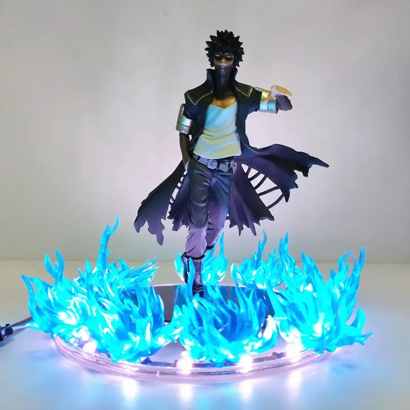 My Hero Academia Dabi Blue Fire Scene LED PVC Figure