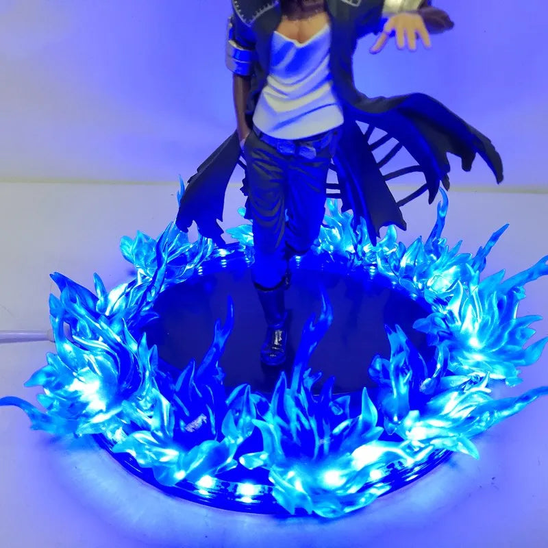 My Hero Academia Dabi Blue Fire Scene LED PVC Figure