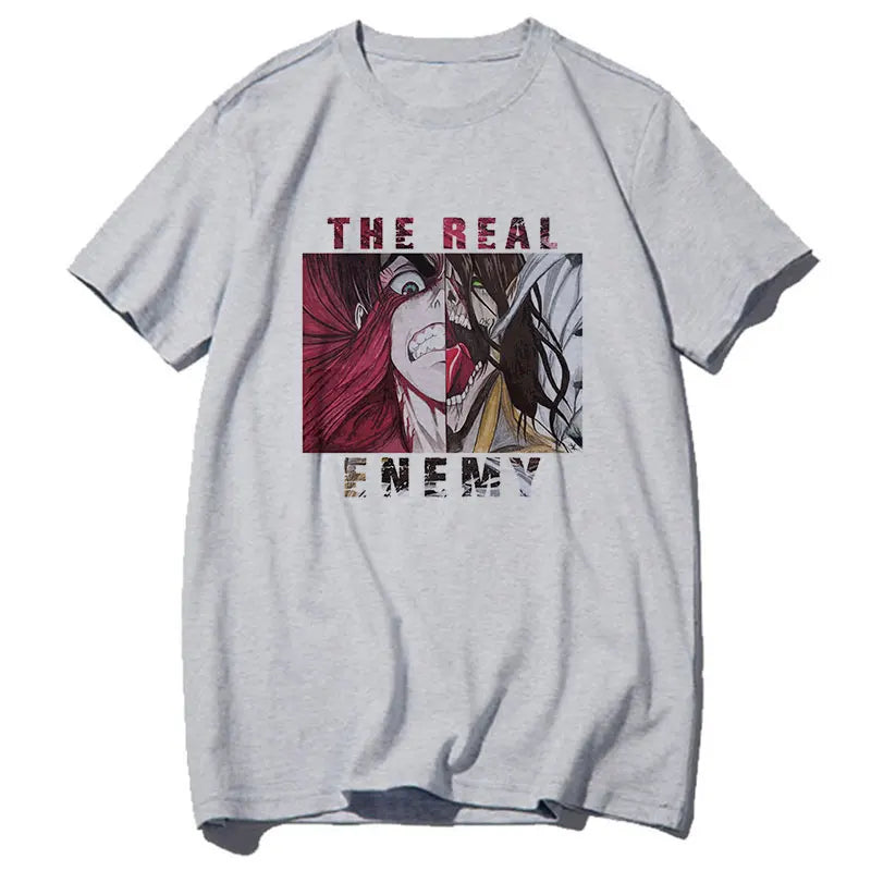 Attack On Titan Women T-shirt - Casual Summer Tee