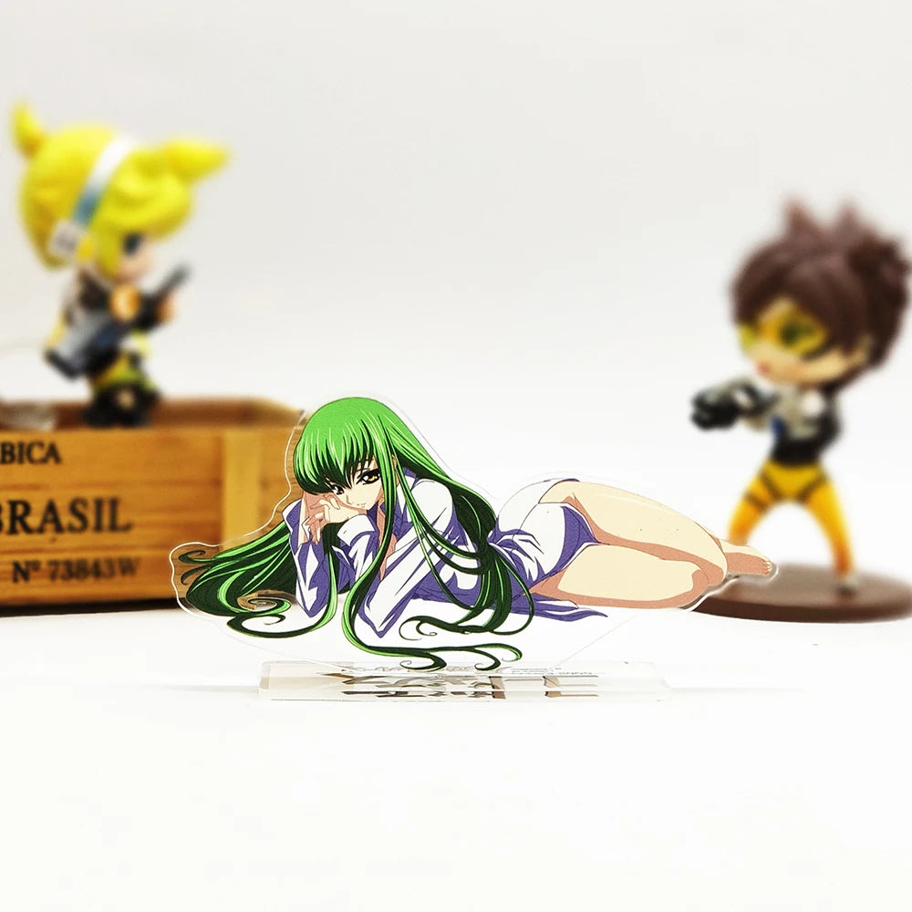 Code Geass Lelouch C.C Zero Acrylic Stand Figure