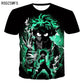 My Hero Academia 3D Print Anime T-Shirt for All Ages