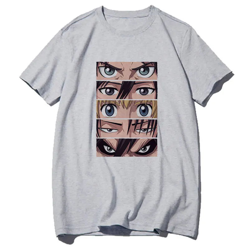 Attack On Titan Women T-shirt - Casual Summer Tee