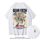 Lufei Five-Gear Apollo NICKA Cartoon Anime T-Shirt