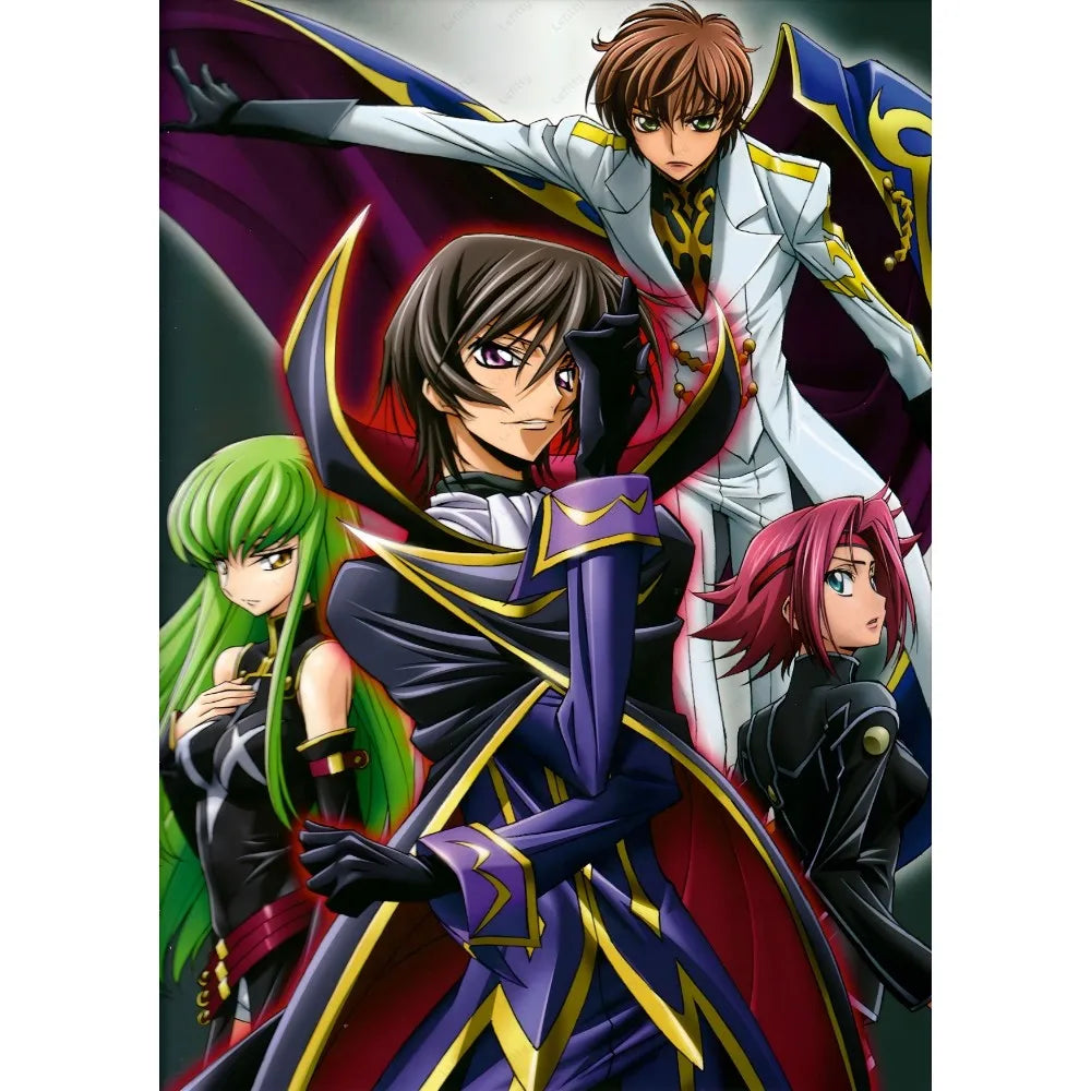 Code G-Geass Z-Zero Anime Waterproof Poster