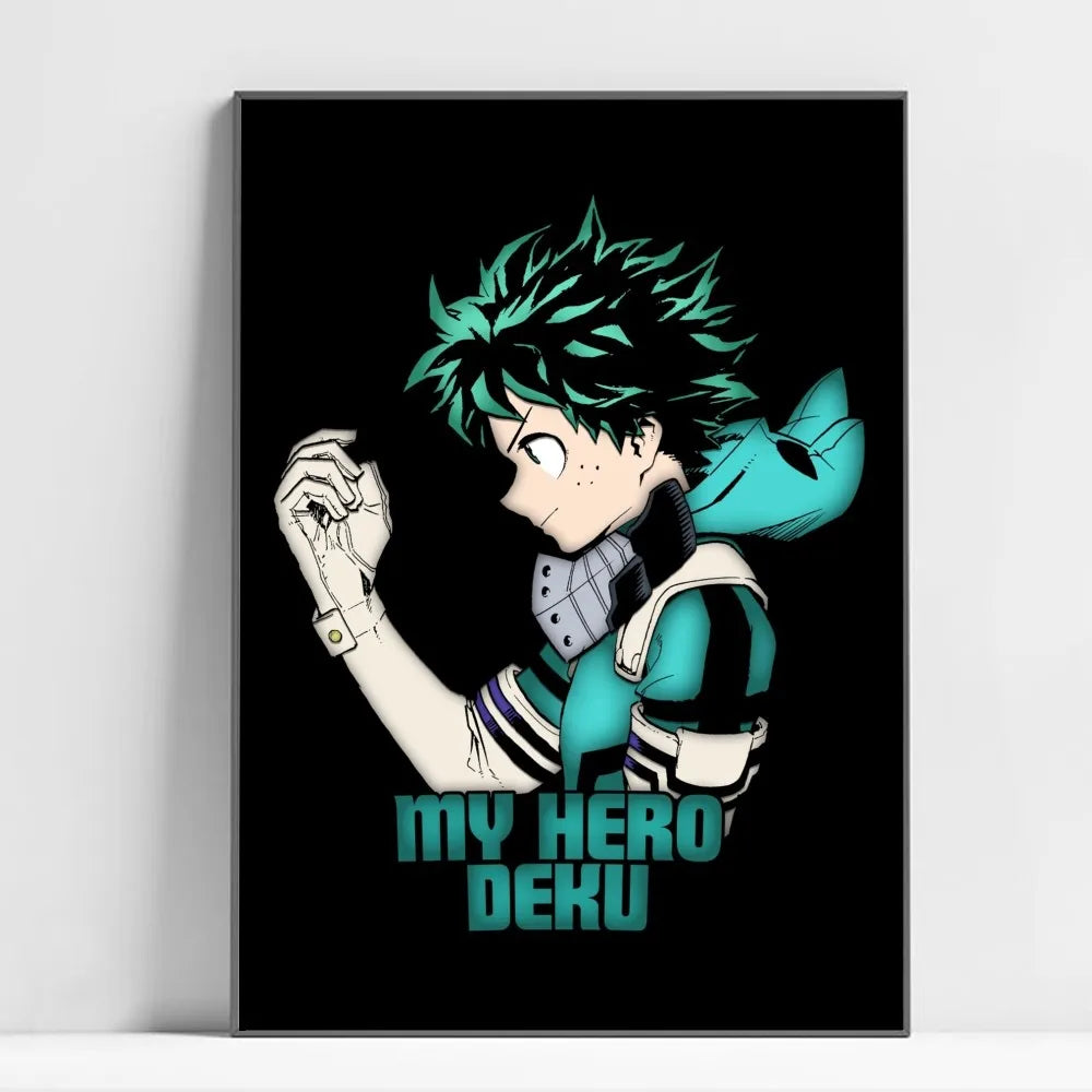 My Hero Academia Kaminari Denki Poster - Waterproof Wall Art