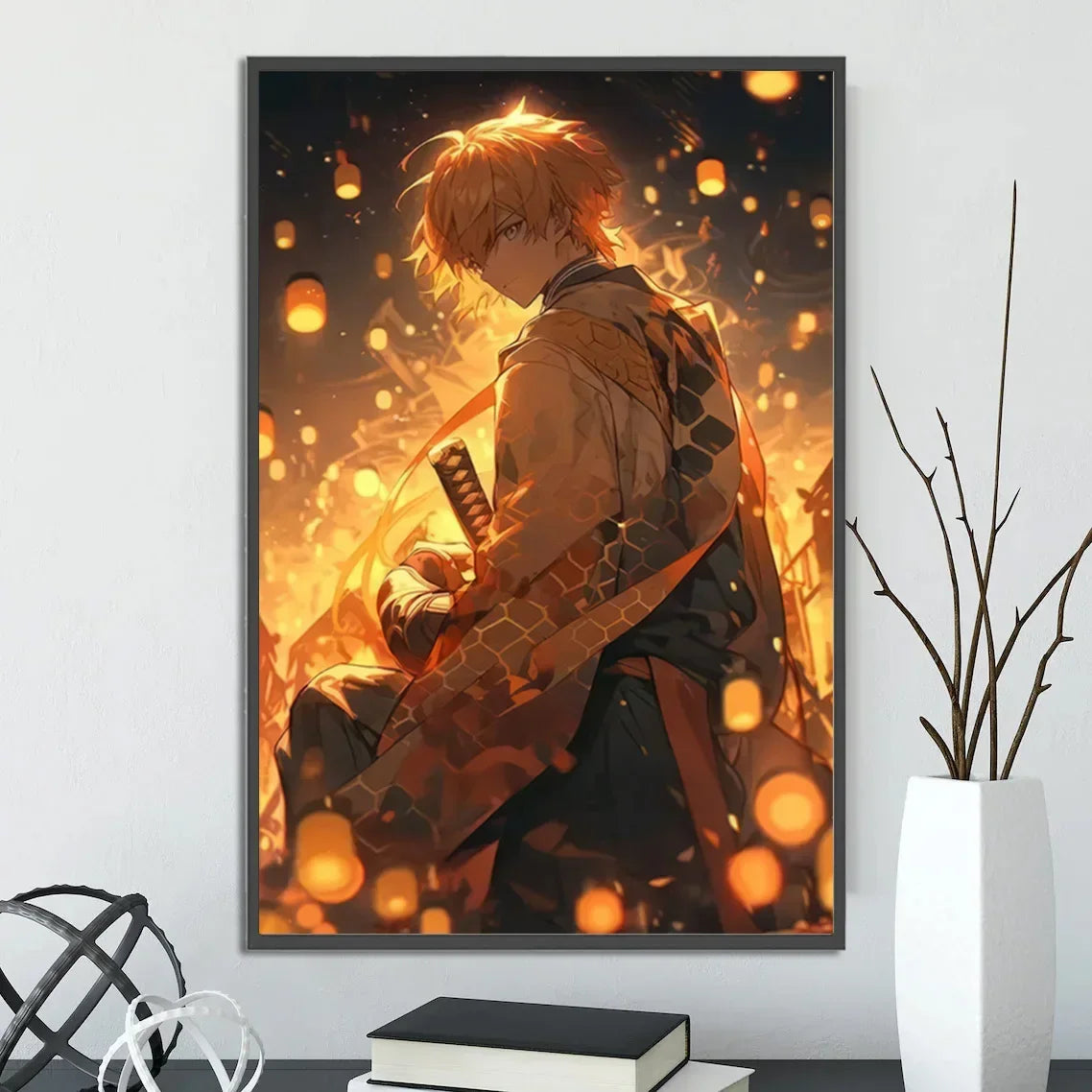 Demon Slayer Self-Adhesive Anime Poster - Hashira & Friends