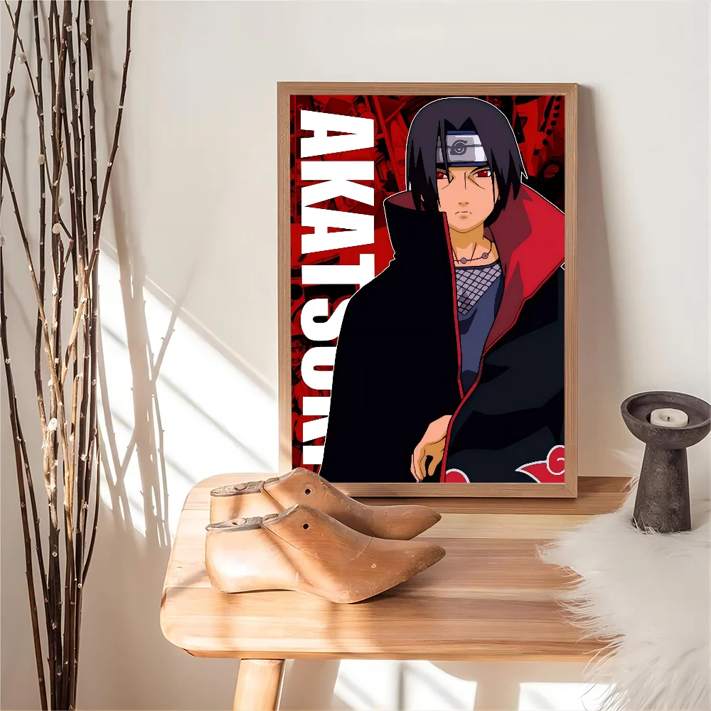 Naruto Uchiha Itachi Self-Adhesive Art Poster