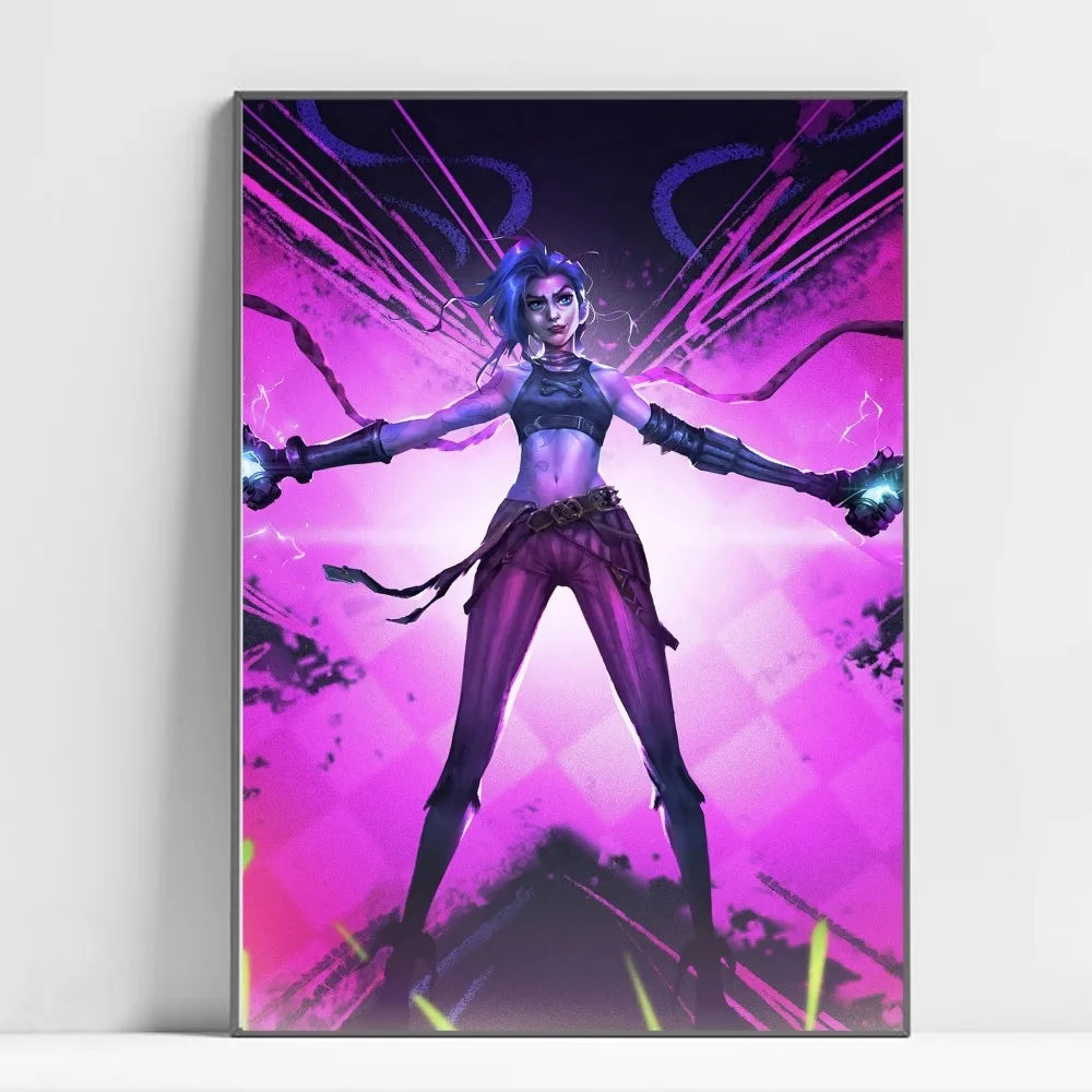 Arcane Jinx Waterproof Sticky Wall Art Poster