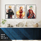 Anime ONE PIECE Self-Adhesive Poster - Sanji, Zoro, Luffy & Nami