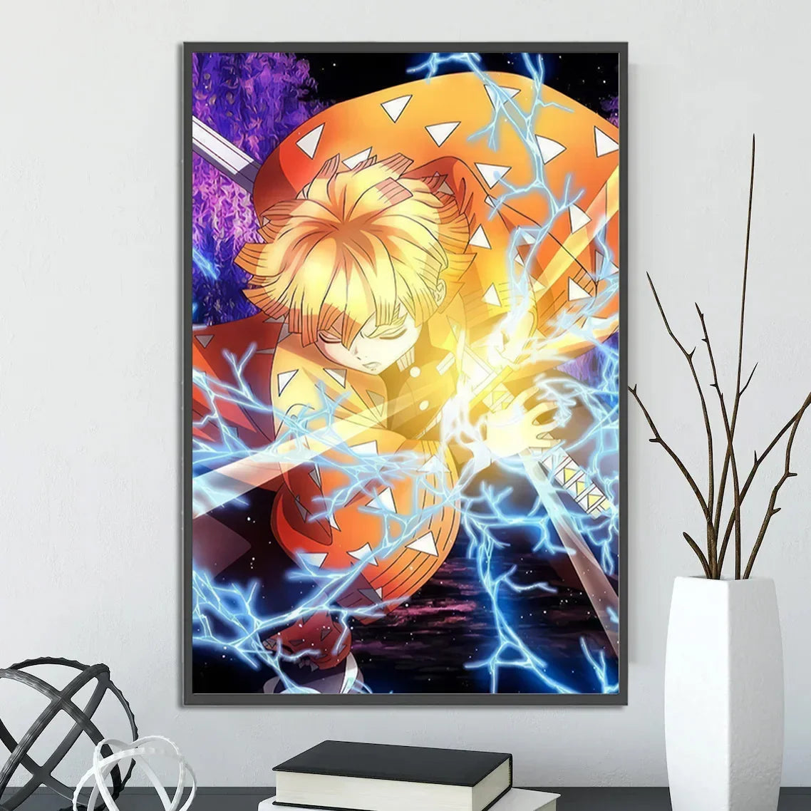 Demon Slayer Self-Adhesive Anime Poster - Hashira & Friends