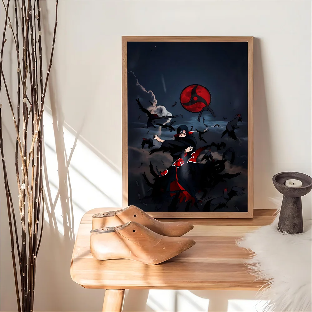 Naruto Uchiha Itachi Self-Adhesive Art Poster