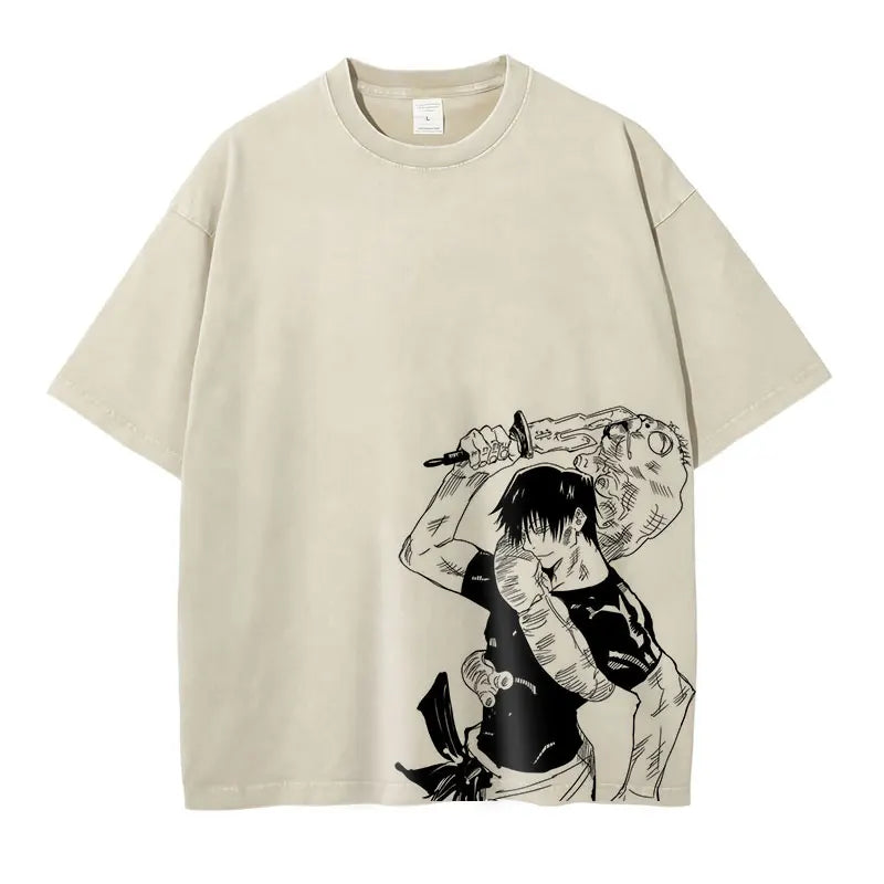 Anime Jujutsu T-Shirt - Vintage Gojo Satoru