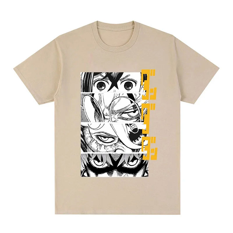 Manga Dandadan Okarun High Quality Cotton T-Shirt for Men