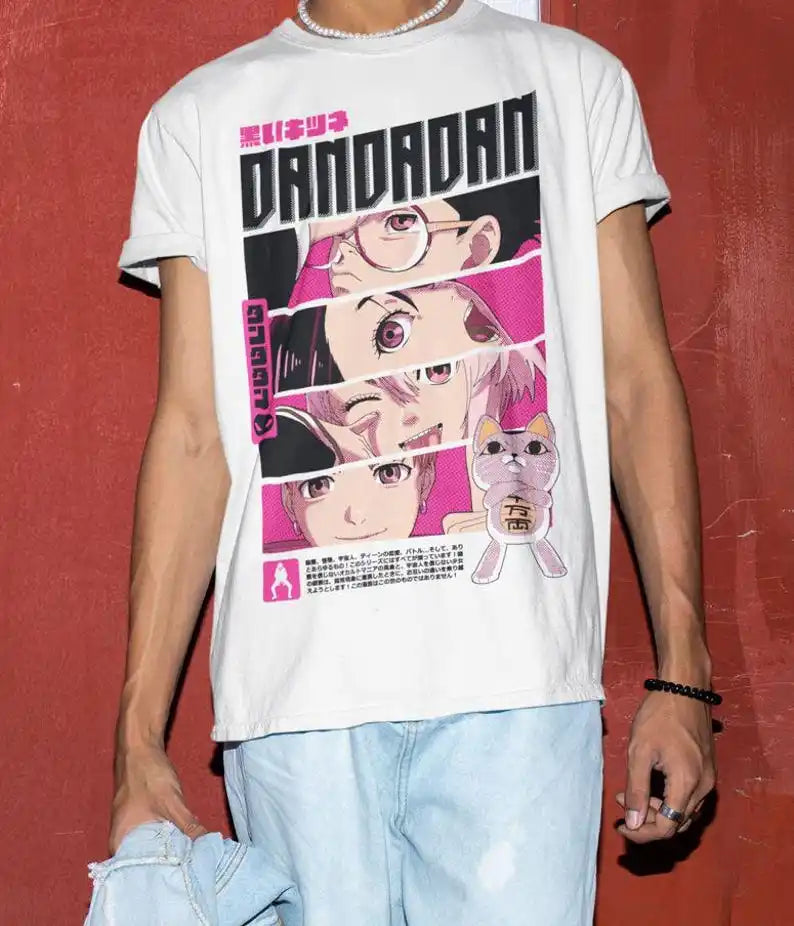 Dandadan Japanese Anime Manga T-Shirt - All Sizes