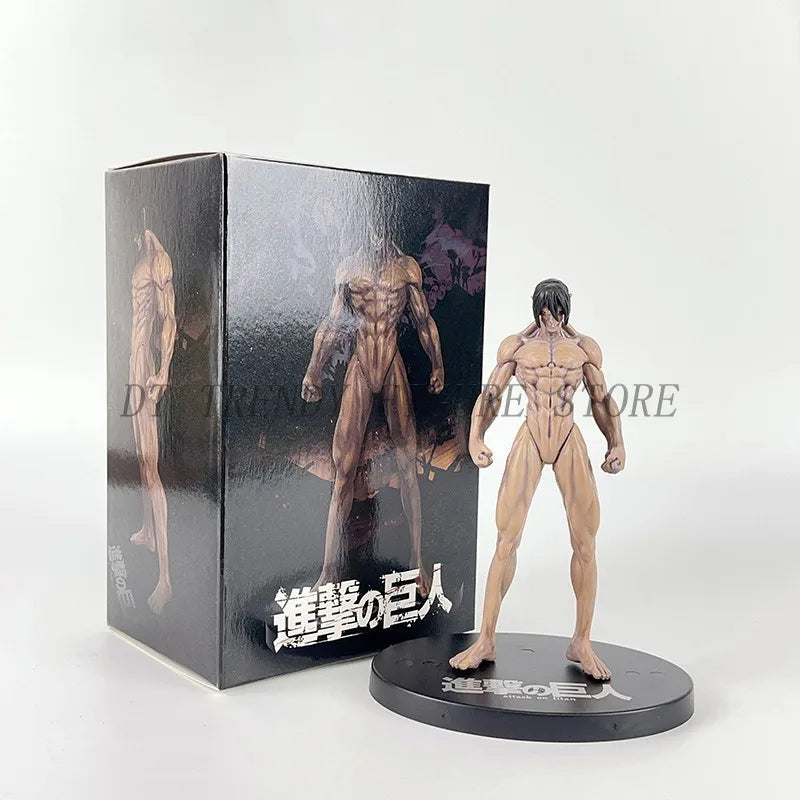 16cm Attack on Titan PVC Action Figures - Colossal & Armored Titans