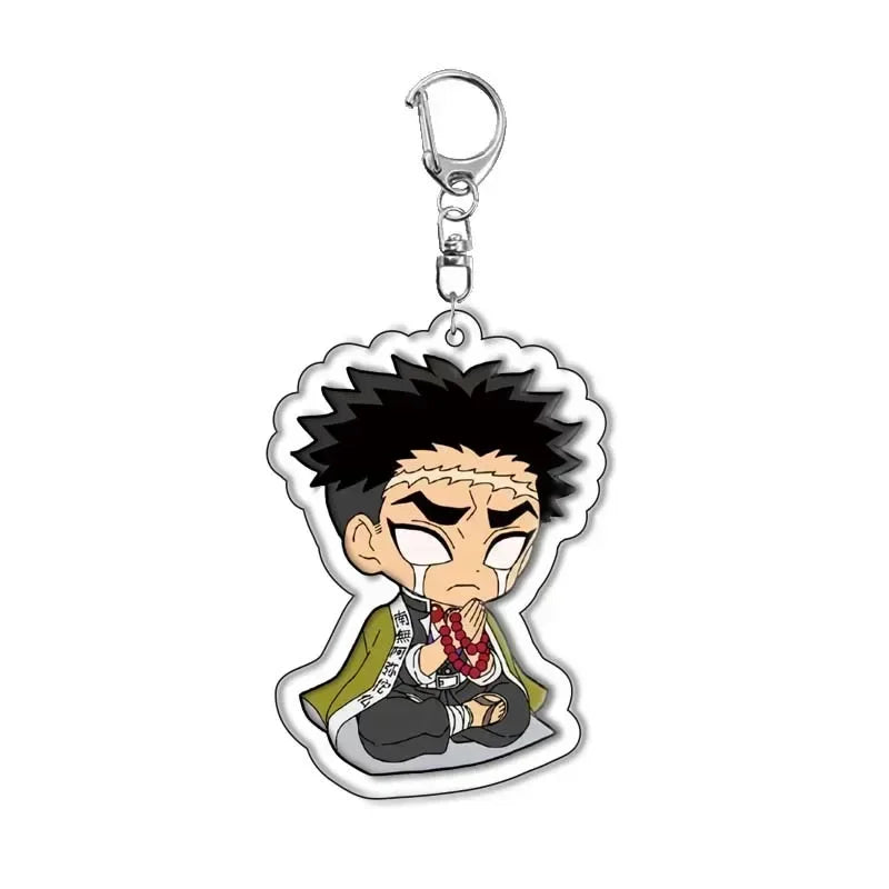 Demon Slayer Acrylic Keychains - Tokitou Muichirou & Agatsuma Zenitsu