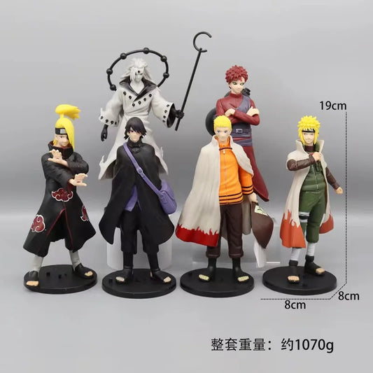 Naruto Anime Figure - Naruto Uzumaki, Kakashi, Madara, Sasuke