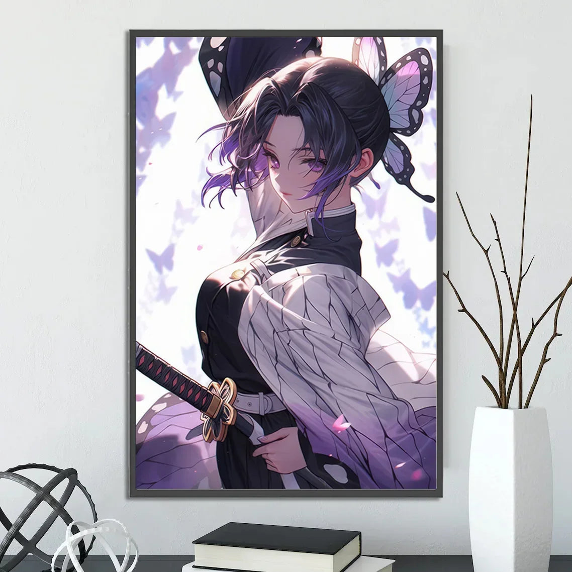 Demon Slayer Self-Adhesive Anime Poster - Hashira & Friends