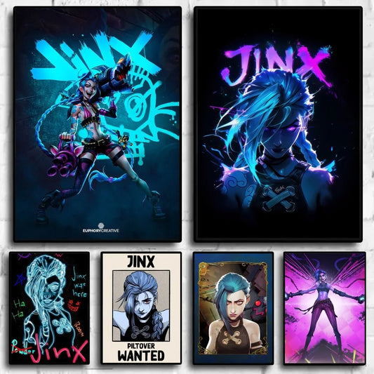 Arcane Jinx Waterproof Sticky Wall Art Poster