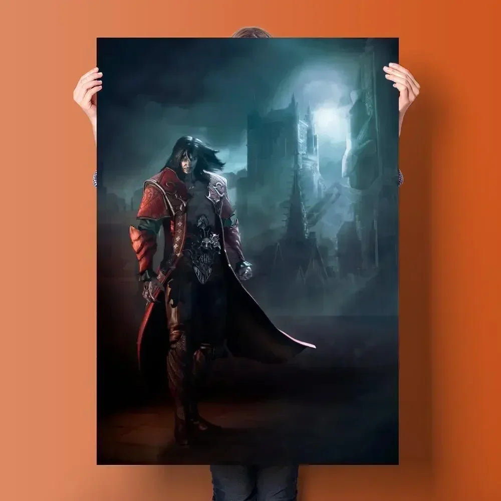 Castlevania Symphony of the Night Canvas Art Poster