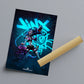 Arcane Jinx Waterproof Sticky Wall Art Poster