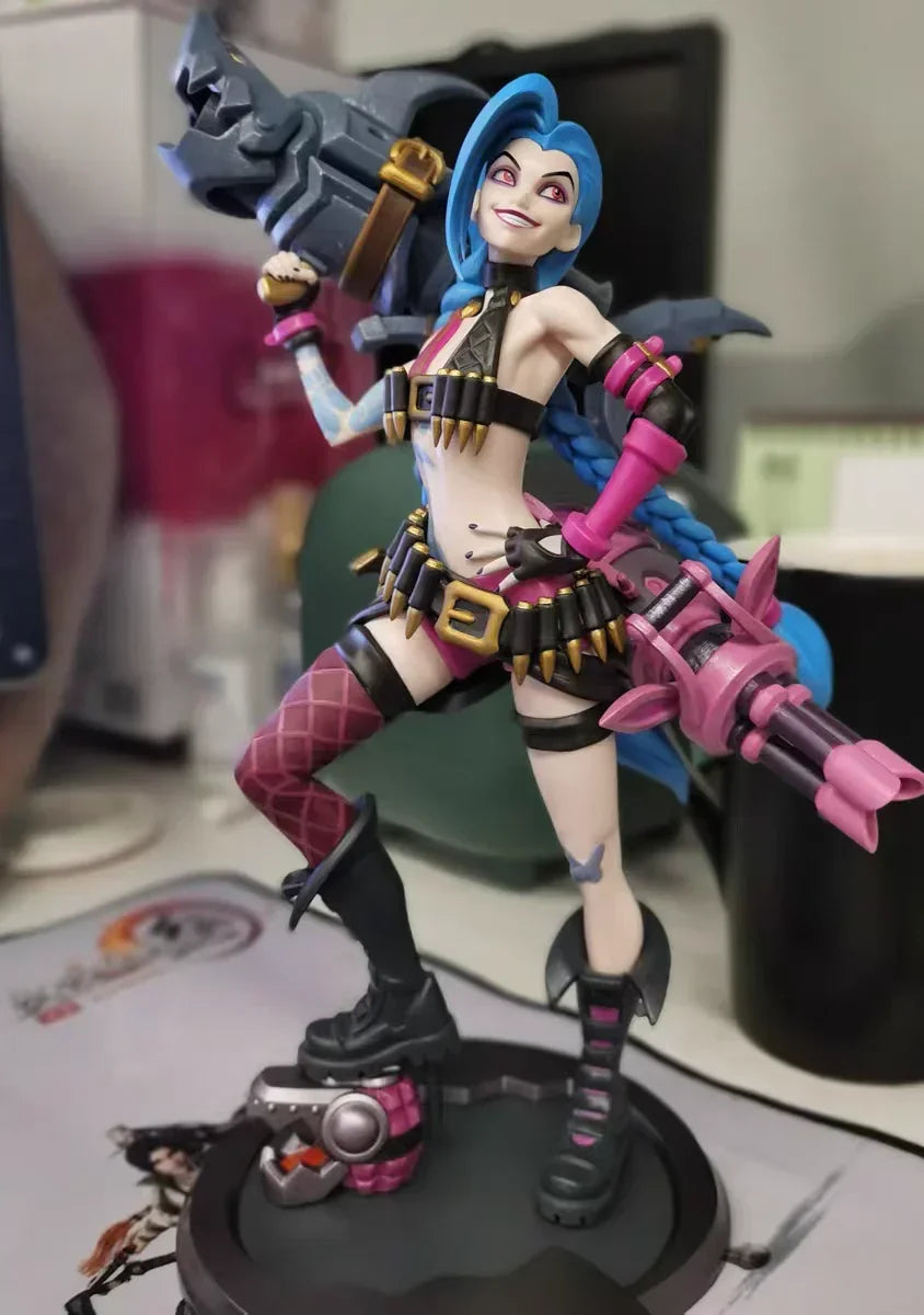 League of Legends Vi & Jinx Medium Sculpture Action Figure