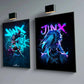 Arcane Jinx Waterproof Sticky Wall Art Poster