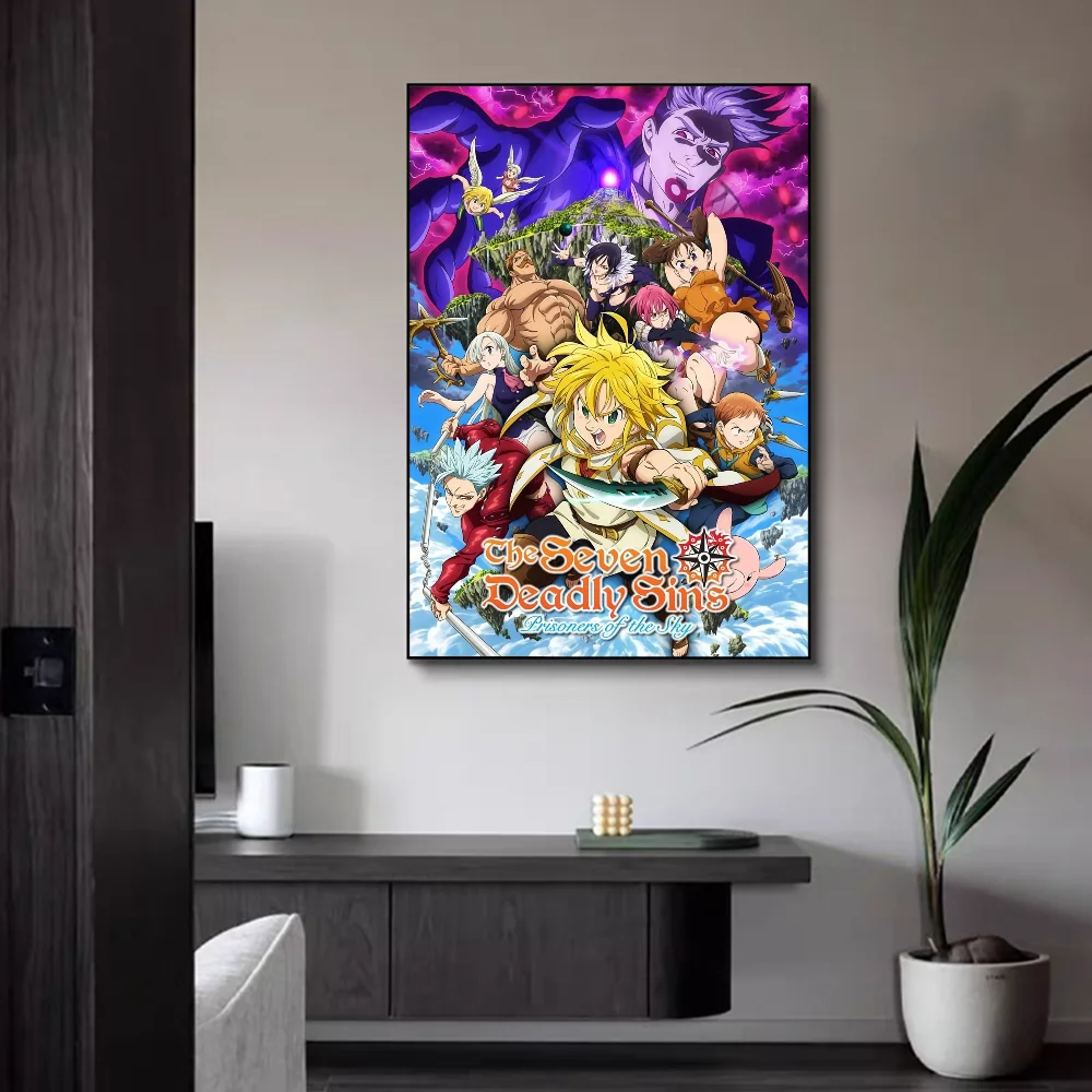 The Seven Deadly Sins Anime Poster - Waterproof Wall Decor