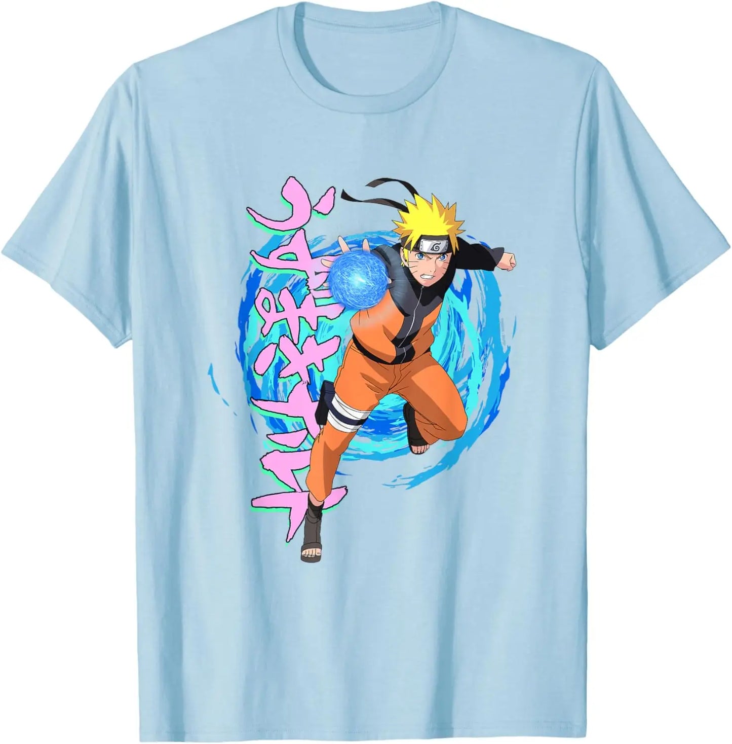 Naruto Shippuden Blue Spirals T-Shirt