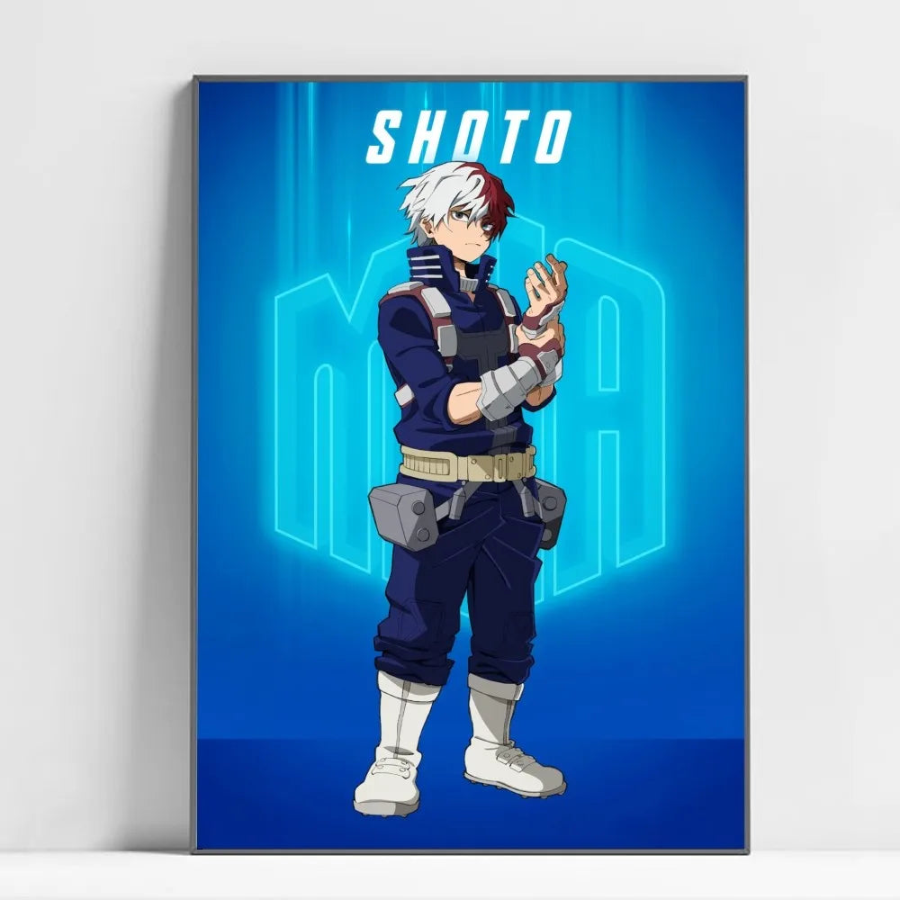 My Hero Academia Kaminari Denki Poster - Waterproof Wall Art