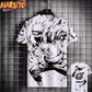 Naruto Men's 3D Print Casual T-Shirt