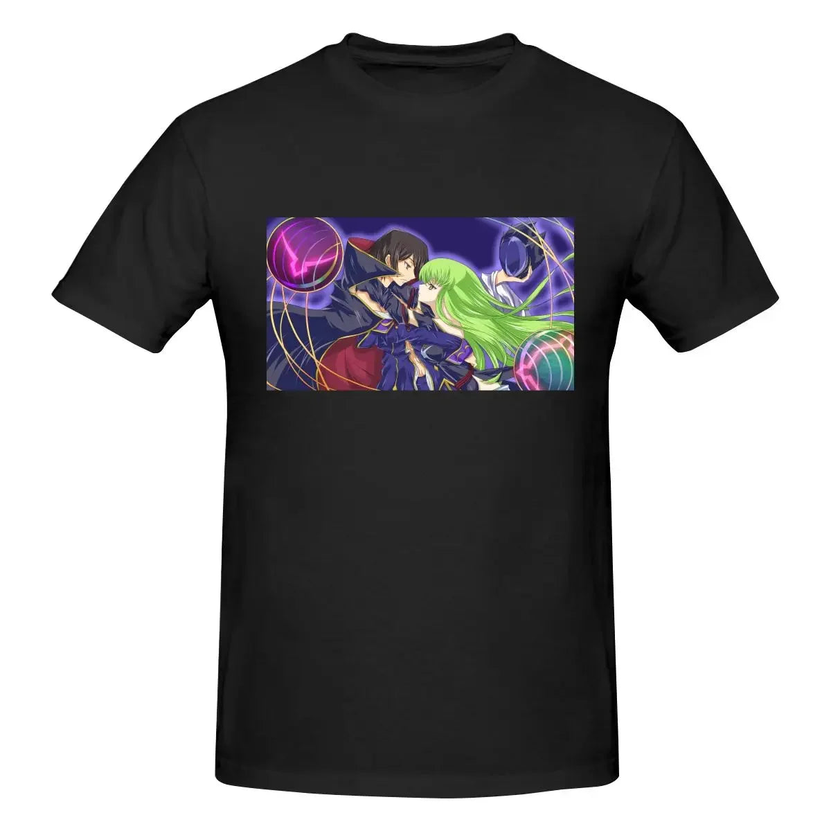 Code Geass Men's Cotton Round Neck T-shirt