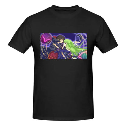 Code Geass Men's Cotton Round Neck T-shirt