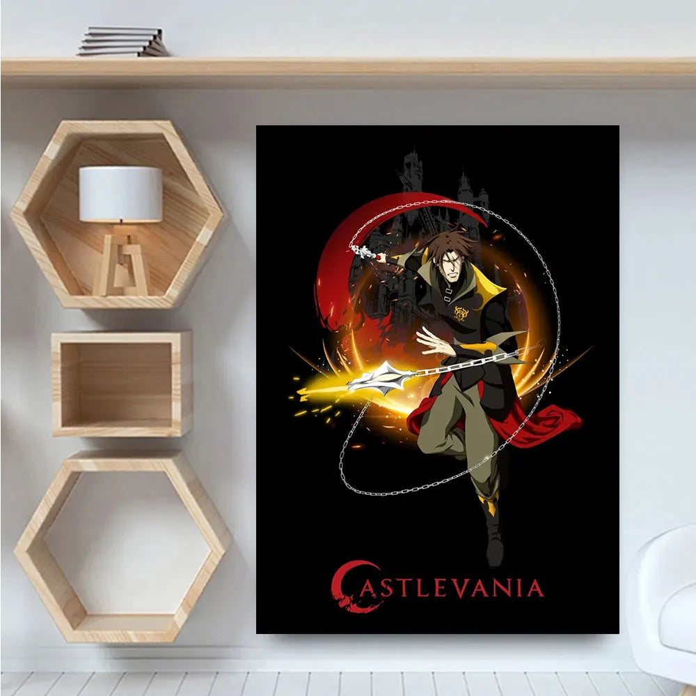 Castlevania Season 4 Alucard Portrait Canvas Print