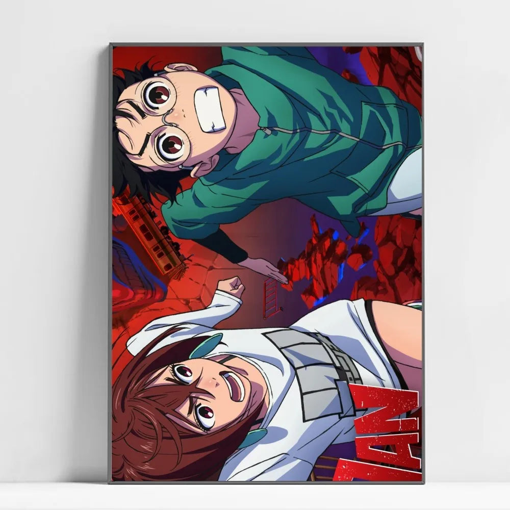 Anime Dandadan Ken Takakura Poster - Waterproof Wall Art