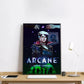 Anime Arcane Season 2 Jinx Graffiti HD Wall Art Poster