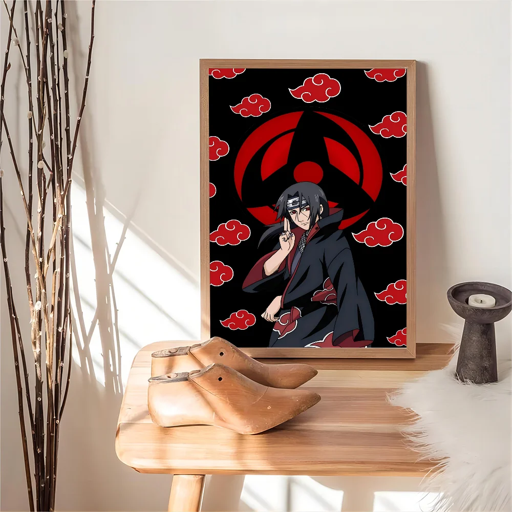 Naruto Uchiha Itachi Self-Adhesive Art Poster