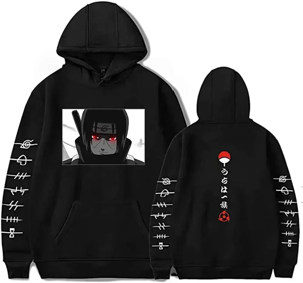 Uchiha Itachi Anime Hoodie - Unisex Casual Sweatshirt