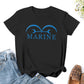 Vintage Marine Sakazuki Cap T-Shirt for Women