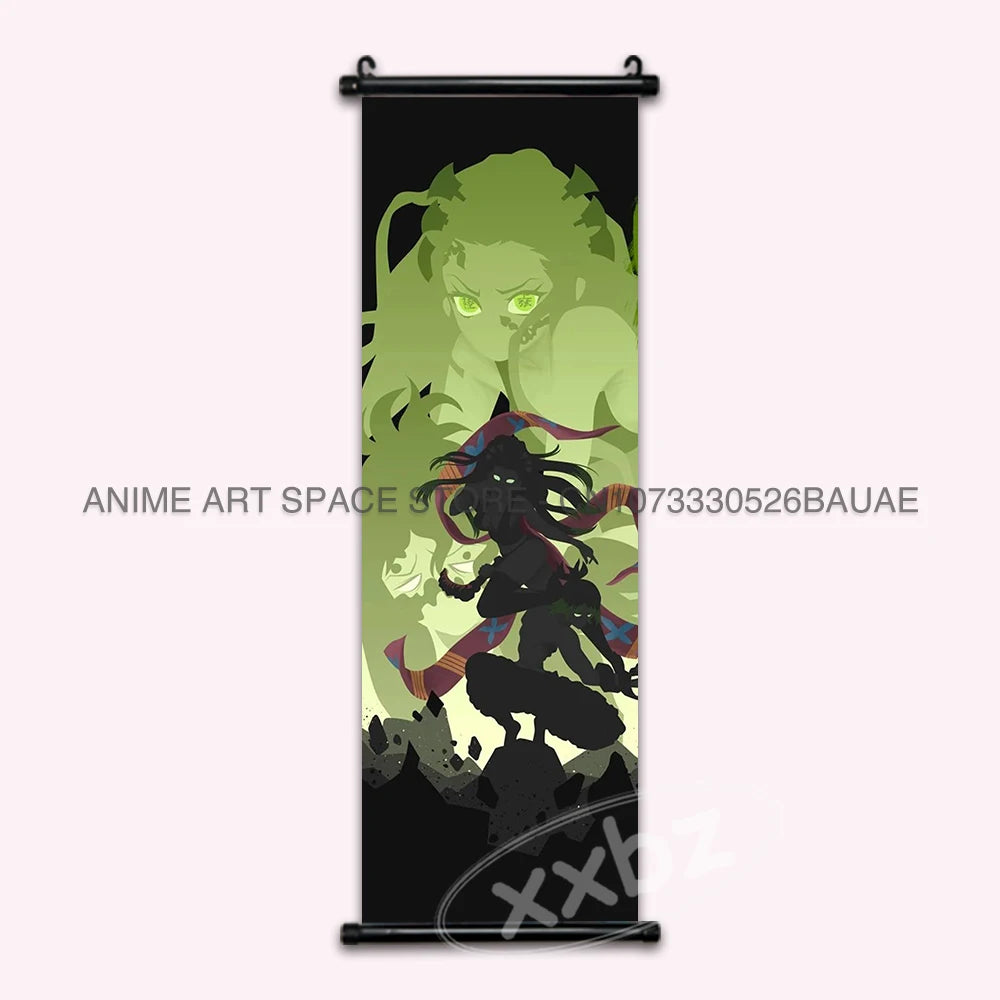 Demon Slayer Tomioka Giyuu Hanging Wall Art Scroll