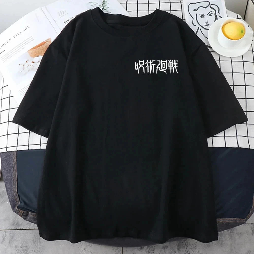 Summer Men's Jujutsu Kaisen Graphic Tee